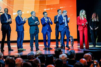 Er?ffnungsfeier der Hannover Messe 2025-stock-photo