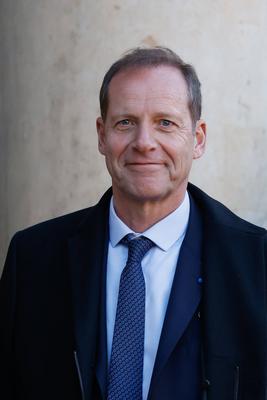 Diner d&#039;etat en l&#039;honneur du Roi et de la Reine du Danemark-stock-foto