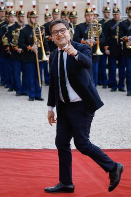 Diner d&#039;etat en l&#039;honneur du Roi et de la Reine du Danemark-stock-foto