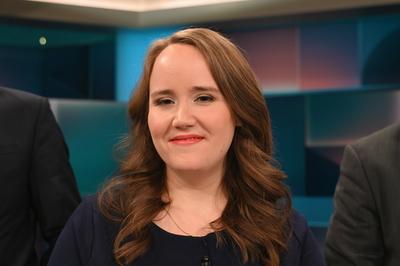 Politikerin Ricarda Lang-stock-foto