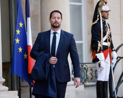 Diner d&#039;etat en l&#039;honneur du Roi et de la Reine du Danemark-stock-foto
