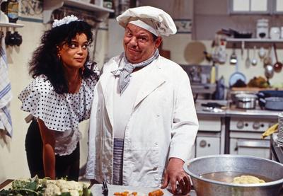 Total bedient, Comedyserie, Deutschland 1991, Darsteller: Gerit Kling, Pit Kr?ger Copyright: KPA Nur redaktionelle Nutzu-stock-foto