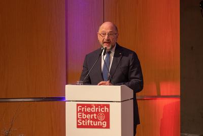 Festakt 100 Jahre Friedrich-Ebert-Stiftung in Bonn - 31.03.2025-stock-photo