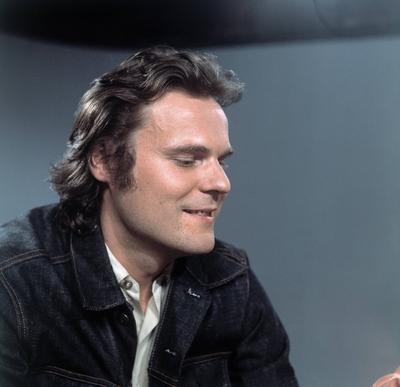 LITERARISCHES COLLOQUIUM / Autor PETER SCHNEIDER, Sendung im ZDF, Juli 1972. Grimm497 / ?berschrift: LITERARISCHES COLL-stock-foto