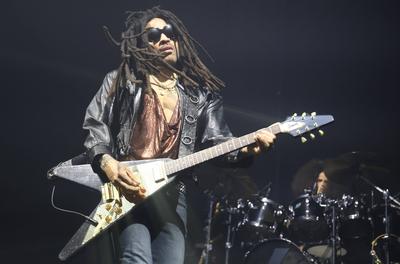 Music Concert - Lenny Kravitz's Blue Electric Light Tour 2025-stock-photo