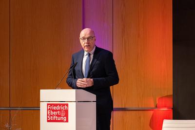 Festakt 100 Jahre Friedrich-Ebert-Stiftung in Bonn - 31.03.2025-stock-photo