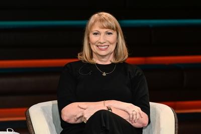 Petra K?pping (Politikerin) 01/22 her Petra K?pping am 19. Januar 2022 in Markus Lanz , ZDF TV Fernsehen Talkshow Talk S-stock-foto