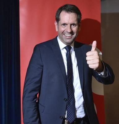 Hannover 15 10 17 Landtagswahl 2017 Niedersachsen SPD Wahlparty Olaf Lies Wirtschaftsminister *** Ha-stock-foto