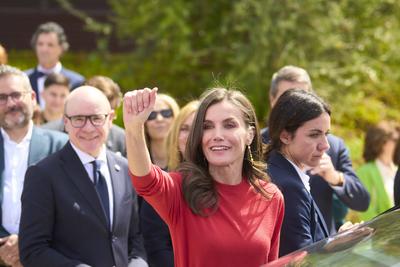 Queen Letizia visits to the Mind, Brain and Behaviour Research Centre (CIMCYC)-stock-foto