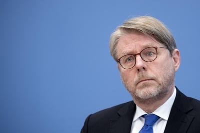 Hans-Eckhard Sommer, BAMF DEU, Deutschland, Germany, Berlin, 23.01.2019 ans-Eckhard Sommer, Praesident vom Bundesamt fue-stock-foto