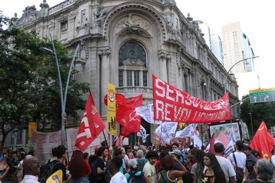 Protest-torture never again in rj-stock-foto