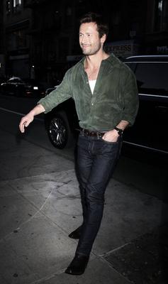 Glenn Powell seen at Smash Kitchen-stock-foto