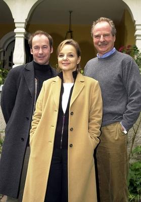 V.l.n.r.: Schauspieler Ulrich N?then (GER), Schauspielerin Sissy H?fferer (AUT) und Schauspieler Friedrich von Thun (AU-stock-photo