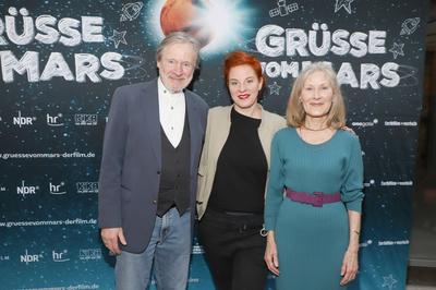 Premiere Gruesse vom Mars in Hamburg-stock-foto