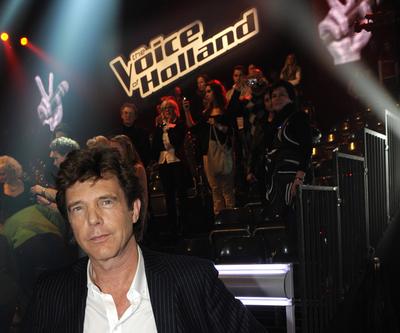 Finale The Voice of Holland vanuit de Studio Lukkien, Ede. op de foto: John de Mol *** Final The Voice of Holland from t-stock-foto