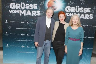 Premiere Gruesse vom Mars in Hamburg-stock-foto