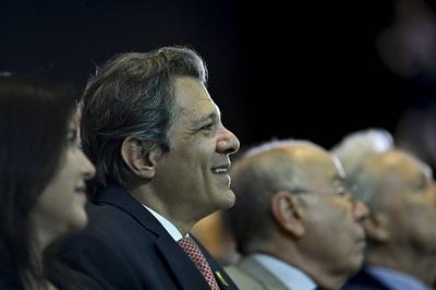 Lula evento Brasil dando a volta por cima-stock-foto