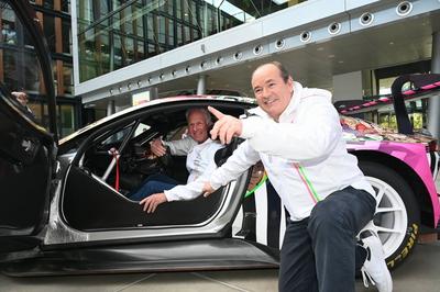 Christian Danner und Wolfram Kons-stock-foto