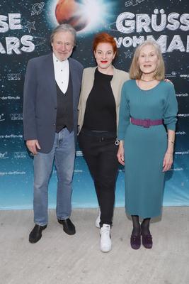 Premiere Gruesse vom Mars in Hamburg-stock-foto