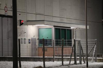 Justizvollzugsanstalt Burg, im Raum steht eine mögliche Verlegung des Strafgefangenen Stephan Balliet. Bis zum späten Ab-stock-foto