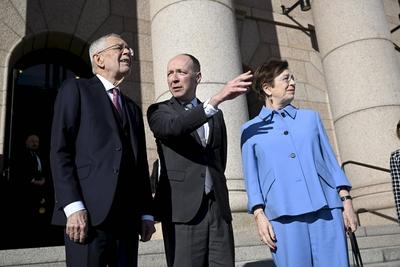 President Alexander Van der Bellen-stock-photo