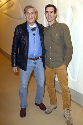 Winfried Glatzeder und Robert Glatzeder beim 100. Geburtstag vom Theater am Kurf?rstendamm und der Wiederaufnahme von V-stock-foto
