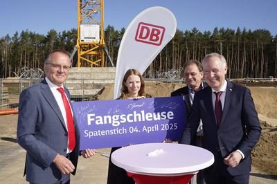 Detlef Tabbert, Sabrina Grunert, Arne Christiani, Alexander Kaczmarek-stock-foto