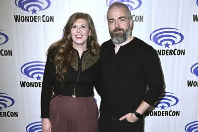 Lotta Losten, David F. Sandberg-stock-foto