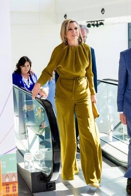 Queen M?xima speaks at INSEAD Alumni Forum Europe 2025, Amsterdam, The Netherlands-stock-foto