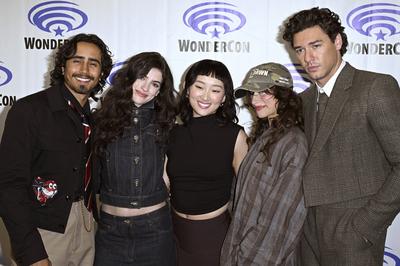 Michael Cimino, Ella Rubin, Ji-young Yoo, Odessa A'zion, Belmont Cameli-stock-foto