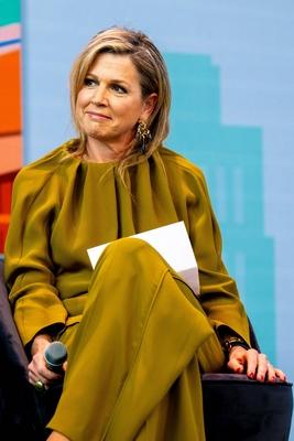 Queen M?xima speaks at INSEAD Alumni Forum Europe 2025, Amsterdam, The Netherlands-stock-foto