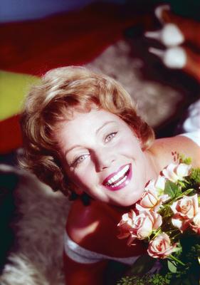 Maria Schell, ?sterreichisch schweizerische Schauspielerin, Deutschland ca. fr?he 1960er Jahre. Austrian Swiss actress M-stock-foto