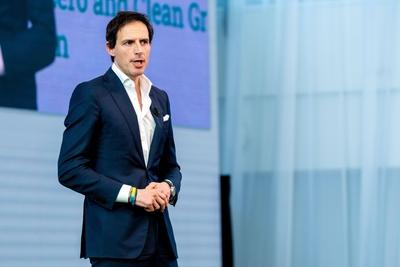 Queen M?xima speaks at INSEAD Alumni Forum Europe 2025, Amsterdam, The Netherlands-stock-foto