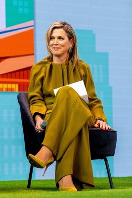 Queen M?xima speaks at INSEAD Alumni Forum Europe 2025, Amsterdam, The Netherlands-stock-foto