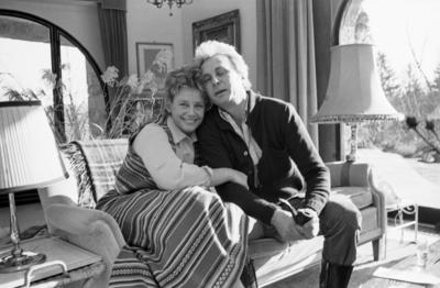 Die ?sterreichisch schweizerische Schauspielerin Maria Schell mit Ehemann Veit Relin Deutschland 19-stock-foto