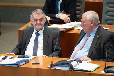 92. Sitzung des Landtags Nordrhein-Westfalen-stock-foto