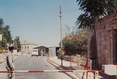 Israel Israel, 20240101, Aufnahme ca.ca.1959, Stadtansicht, Grenzkontrolle *** Israel Israel, 20240101, photo ca ca 1959-stock-photo