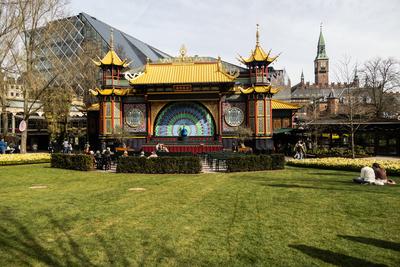 Tivoli opens for summer season-stock-photo