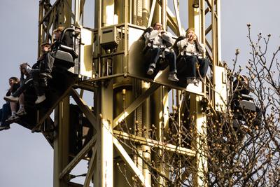 Tivoli opens for summer season-stock-photo