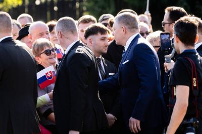 LIBERATION OF BRATISLAVA 80TH ANNIVERSARY-stock-foto