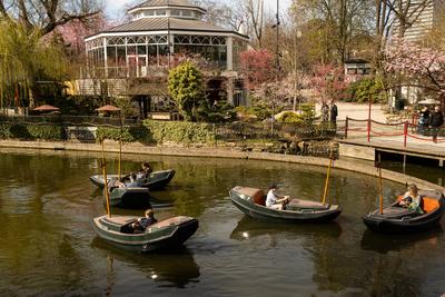 Tivoli opens for summer season-stock-photo