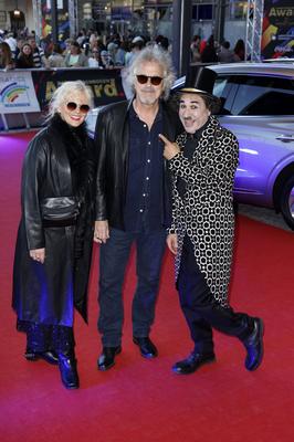 Tina Golemiewski, Wolfgang Niedecken, Albert de Paris-stock-foto