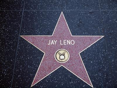 Jay Leno Star am Walk of Fame, Hollywood Jay Leno Star am Walk of Fame, Hollywood Copyright: xZoonar.com/JulianexL?thyx-stock-foto