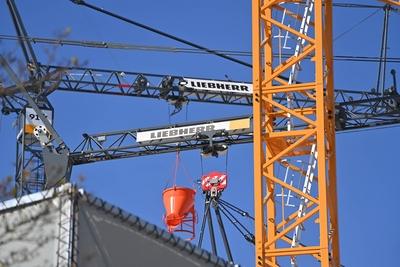 BAUMA  2025 -weltgroesste Messe fuer Baumaschinen vom 7.-13.April 2025-stock-foto
