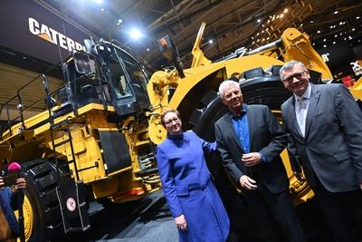 BAUMA  2025 -weltgroesste Messe fuer Baumaschinen vom 7.-13.April 2025-stock-foto