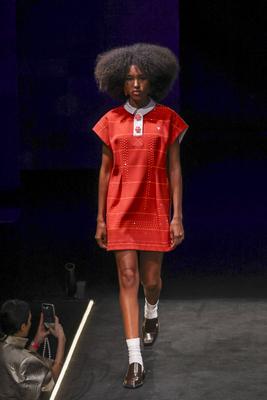 Alexandre herchcovitch show at spfw n59 in sao paulo-stock-foto