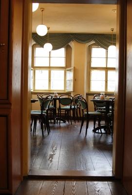 Leipzig Historische Kaffeestube Zum Arabischen Coffe Baum Leipzig kreisfreie Grossstadt in Frei-stock-foto