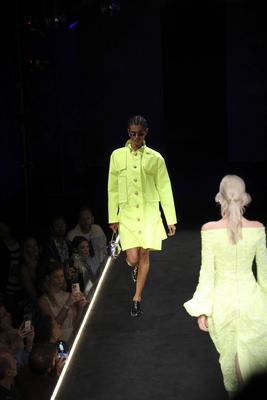 Alexandre herchcovitch show at spfw n59 in sao paulo-stock-foto