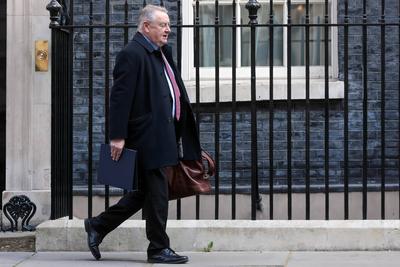 Ministers Attend Cabinet Meeting-stock-foto
