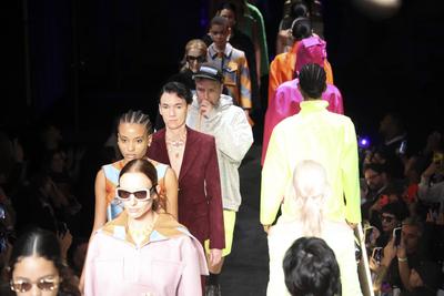 Alexandre herchcovitch show at spfw n59 in sao paulo-stock-foto